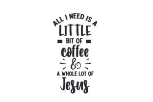 Coffee & Jesus Crafts: Religious Blog Design Asset