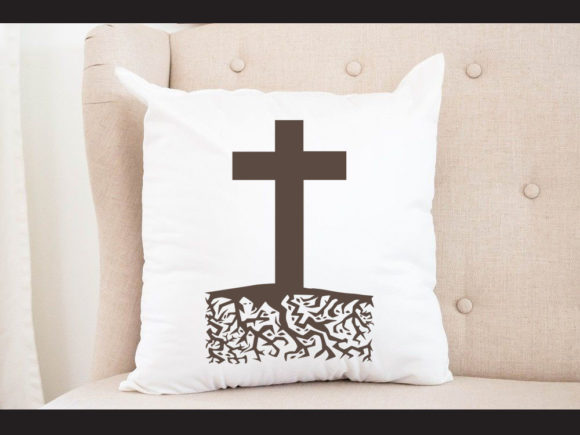 Cross Tree Root Jesus: Graphics for Faith Crafts