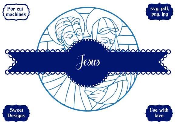 Jesus Family Small Gift Box: Graphics for Faith Crafts