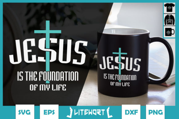 Jesus is the Foundation of My Life: Graphics for Crafts
