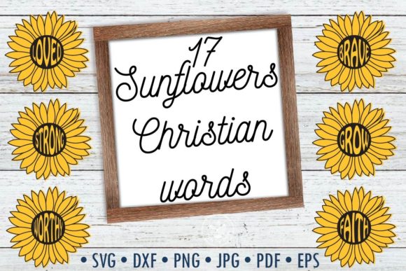 Sunflowers Christian Words SVG: An Embroidery Review